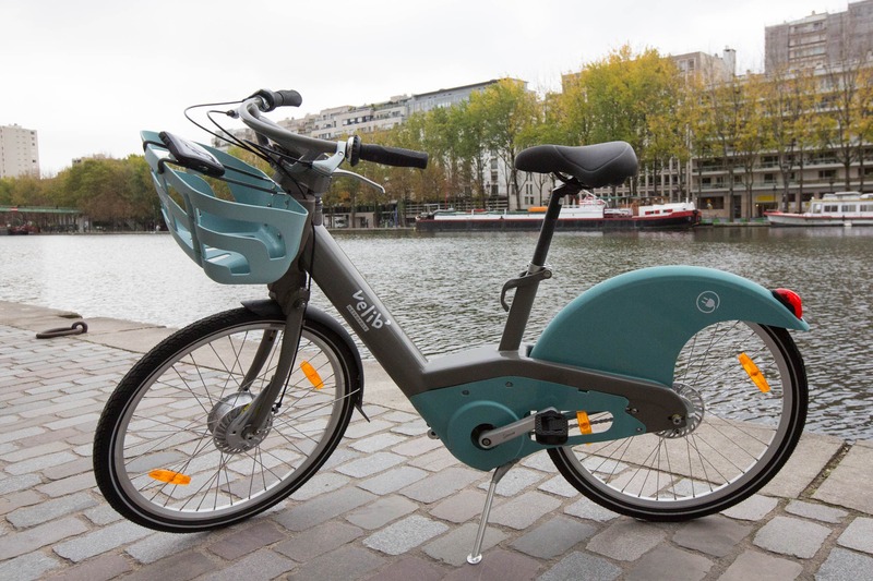 Vélib électrique en 2018 à Paris