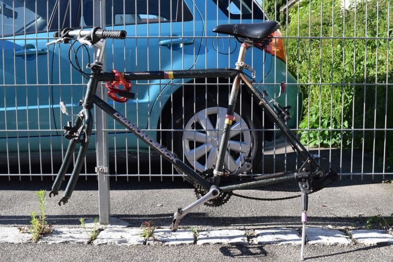 Vélo volé et vandalisé