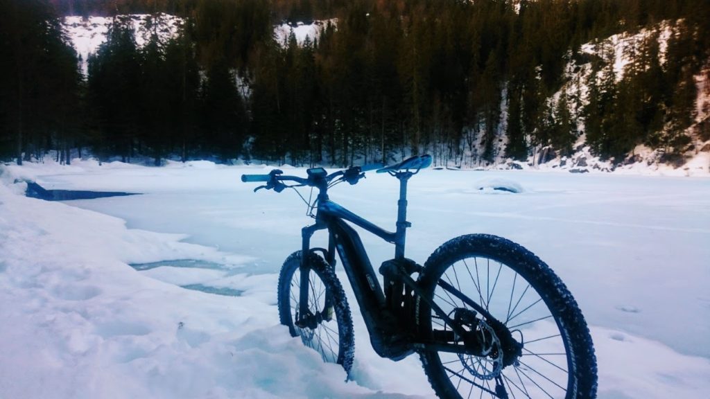 Batterie vélo en hiver