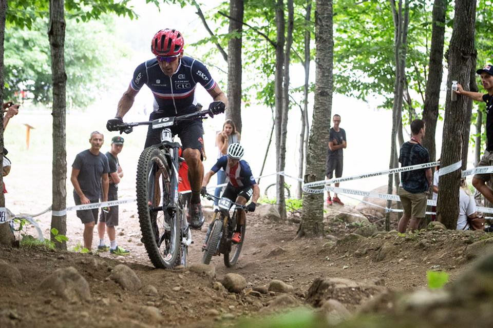 Julien Absalon et Jérôme Gilloux sur le podium au 1er Championnat du Monde VTTAE Julien Absalon et Jérôme Gilloux sur le podium au 1er Championnat du Monde VTTAE