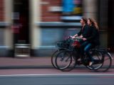 Cyclistes en ville