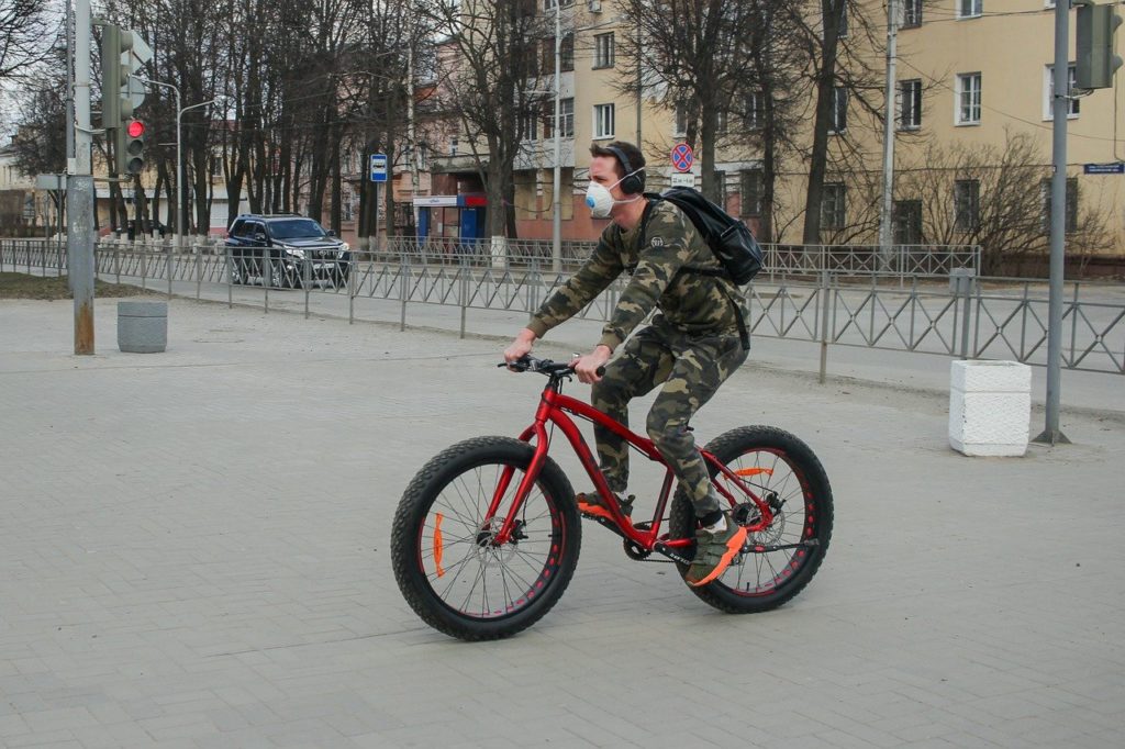 Masque pour vélo