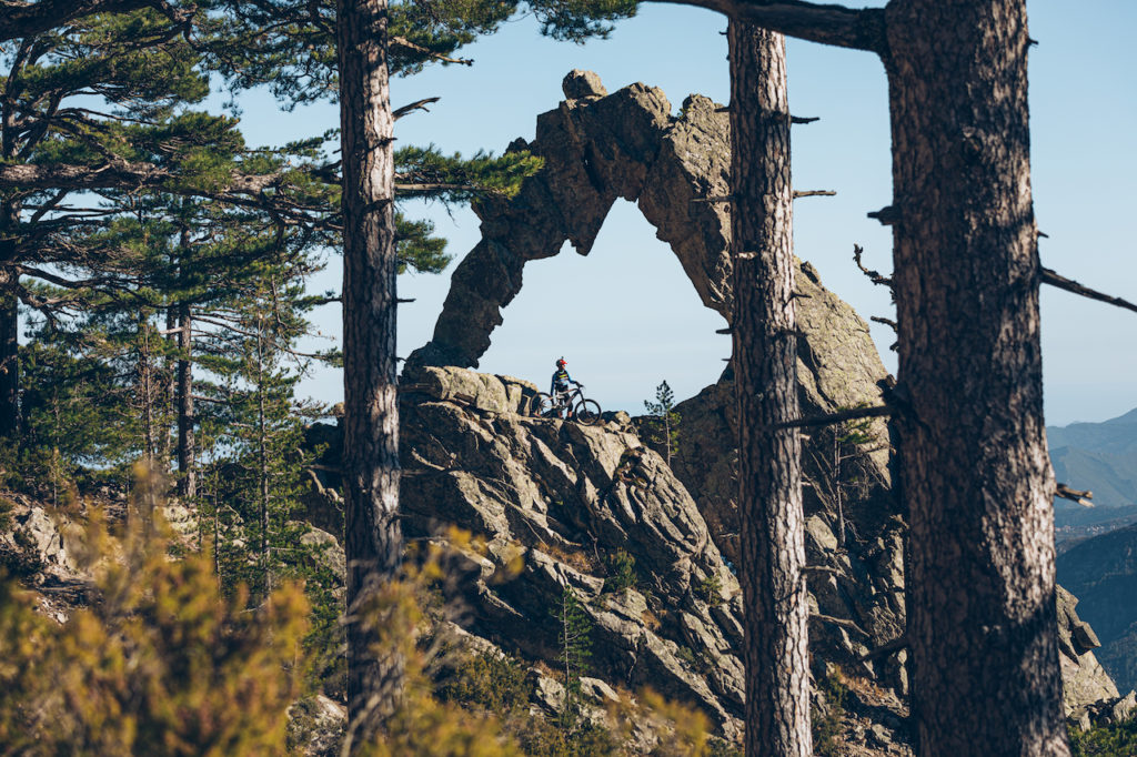 Arche de Corte en VTT électrique