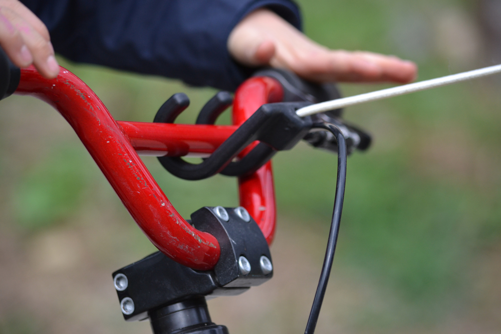 Test et avis du système de traction Tirevélo pour les enfants - Guix On Bike