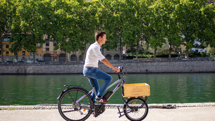 Transformer vélo en vélo cargo