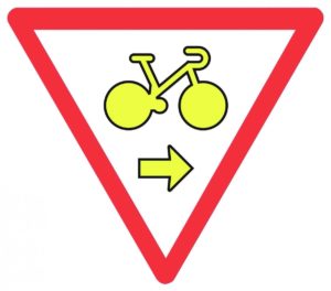Panneau feu vélo
