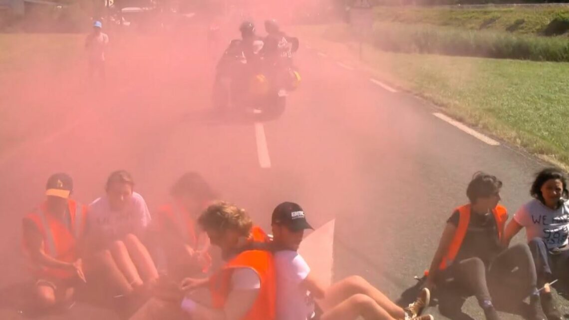 Blocage Tour de France