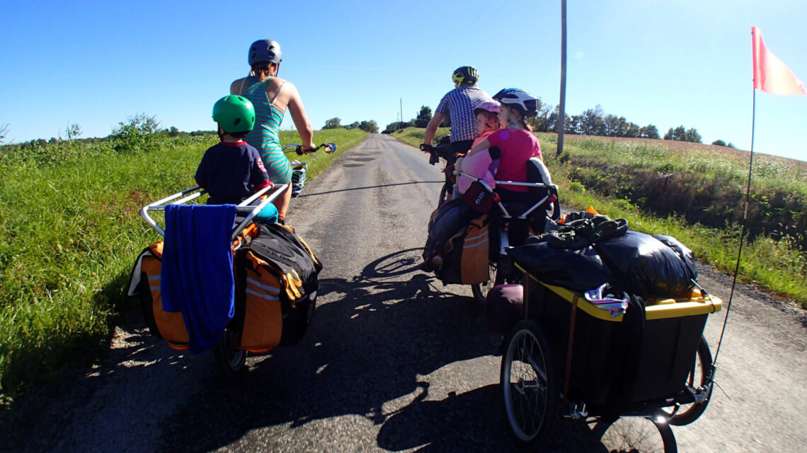 Remorque pour vélo électrique