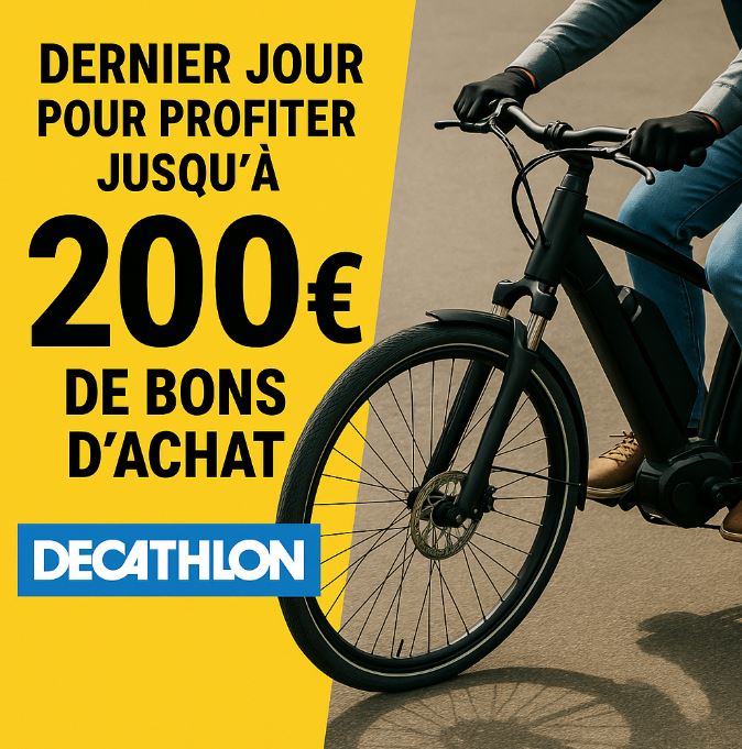 Offre 200€ bons d'achats