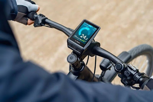 écran d’un vtt électrique