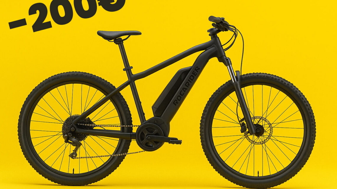 Decathlon casse les prix : 200 € de réduction sur son VTT électrique Rockrider E-ST 100 jusqu’au mi-septembre Decathlon casse les prix : 200 € de réduction sur son VTT électrique Rockrider E-ST 100 jusqu’au mi-septembre